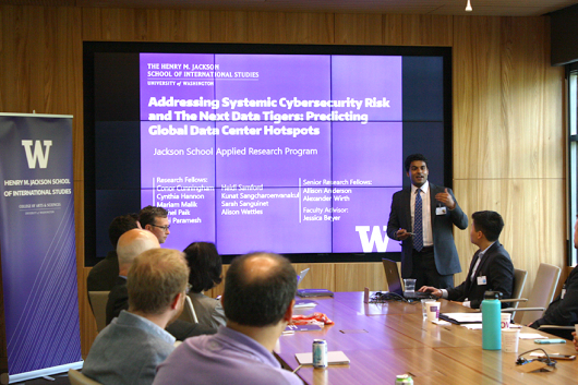 JSIS_Student_Rishi_Paramesh_Presents_to_Microsoft